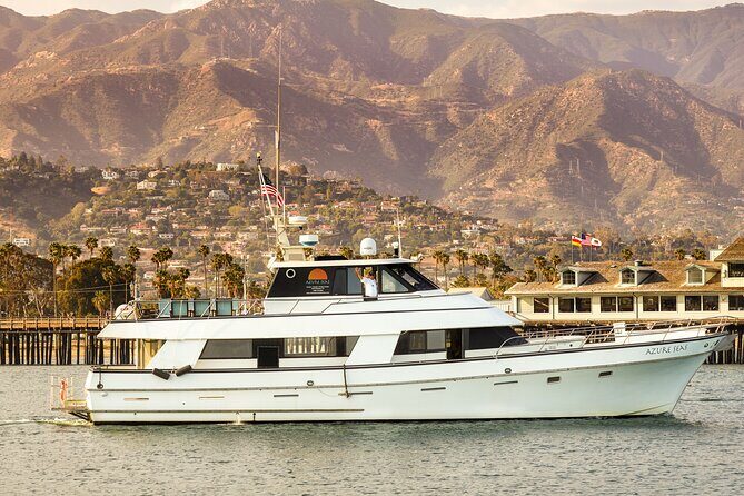 Santa Barbara Narrated Coastal Yacht Experience - The Boat and Comfort