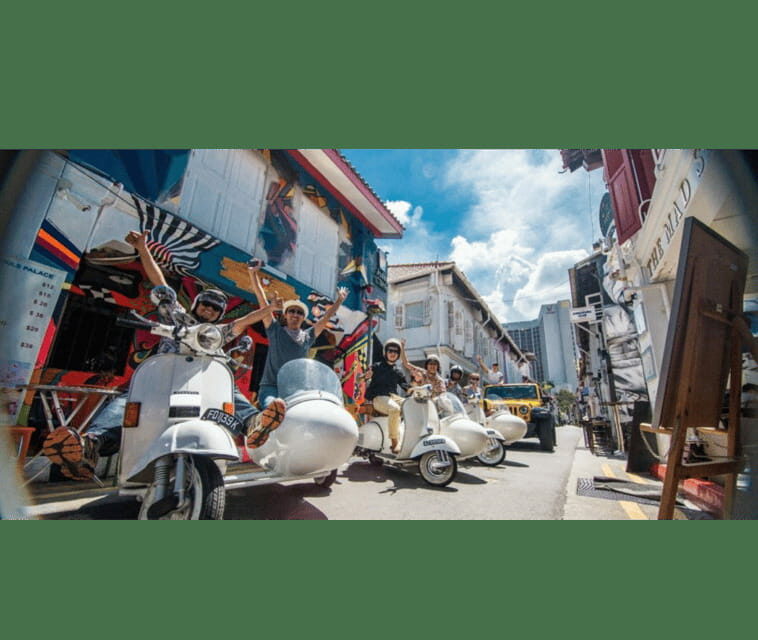 Singapore: Kampong Glam & Civic District Vespa Sidecar Ride - What to Expect During the Tour