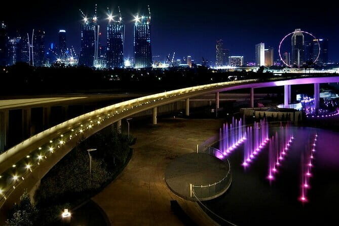 Singapore Private Night Cycling with Dinner - A Step-by-Step Look at the Itinerary
