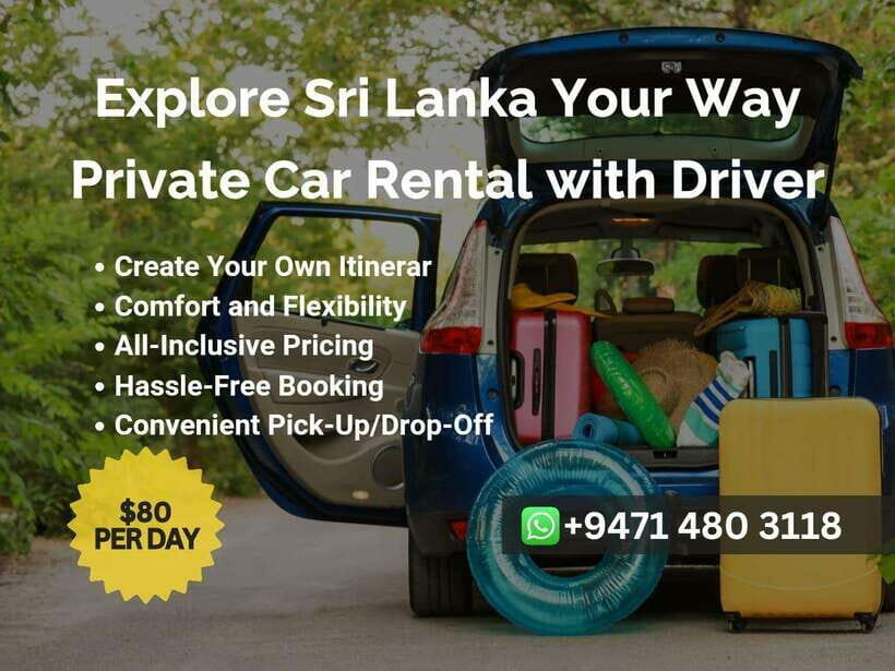 Sri Lanka Car Rental with Driver - 3 Days Minimum, 180km/Day - Breaking Down the Locations and Highlights