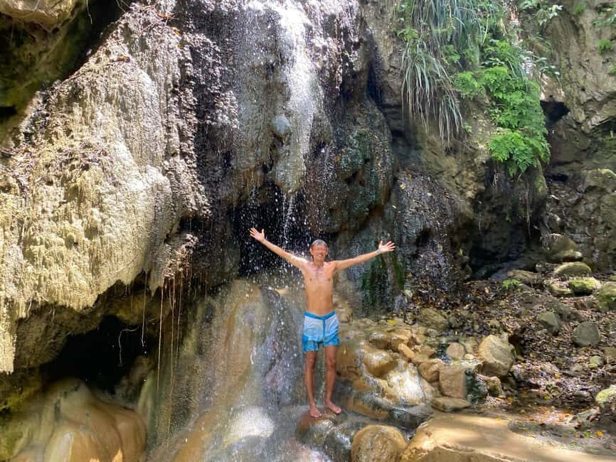 St Lucia: Mud Baths, Waterfall & Tet Paul Trail Tour - The Mud Baths at Sulphur Springs