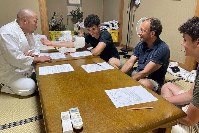TakigyoTraditional Japanese Waterfall Training meditation - Changing into Traditional Robes