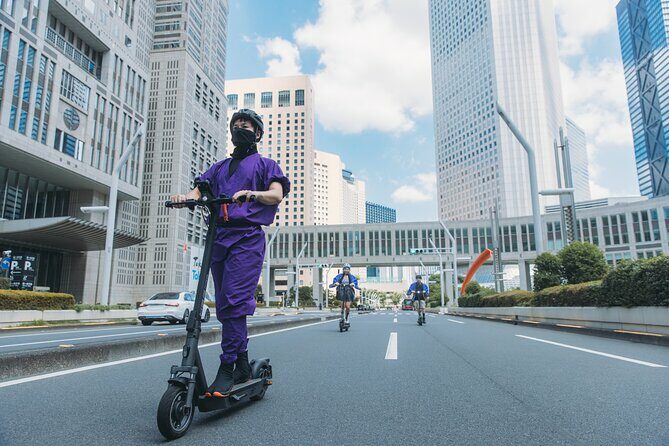 Tokyo Ninja E Scooter Tour with Local Guide NINJA GO RIDE - The Itinerary: A Closer Look