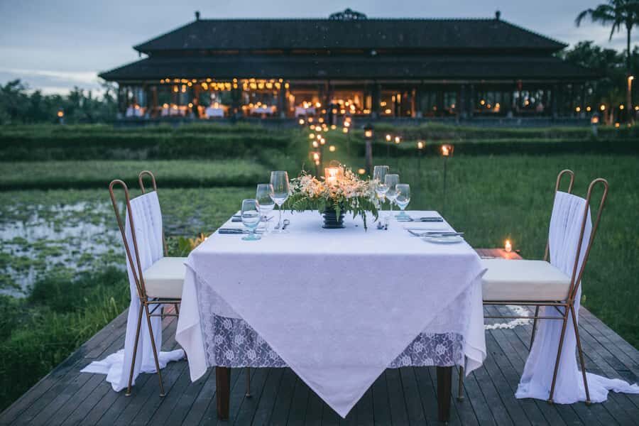 Ubud: Romantic Dinner among the Rice Fields - The Gourmet Five-Course Menu: Savoring Bali with a Twist