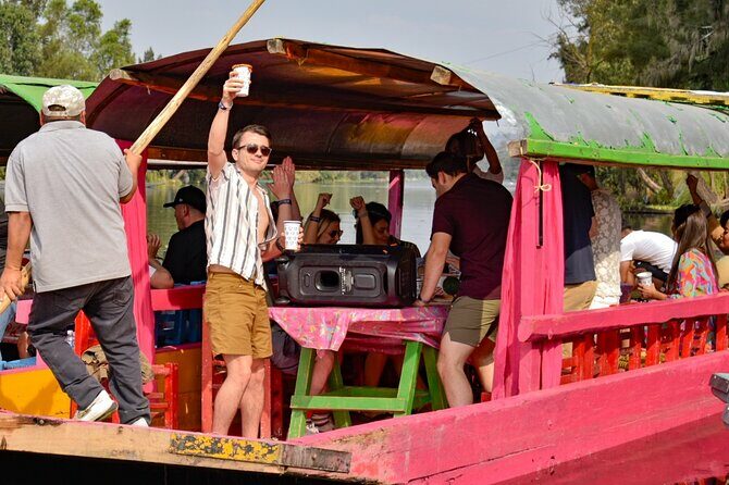 Xochimilco International boat party with open bar and tacos - A Closer Look at the Experience