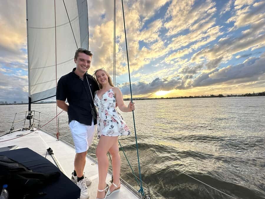 Gold Coast Private Sunset Sailing Charter w/ dinner & drinks - Detailed Breakdown of the Experience