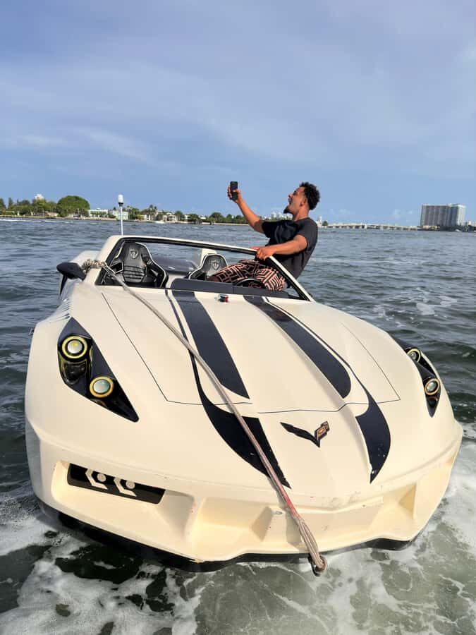 JetCars Miami Beach & Free Boat Ride + $250 Due At Check in - Exploring the Tour: What to Expect in Detail