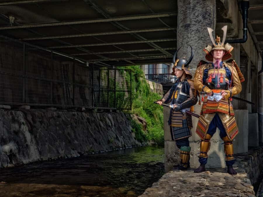 Kyoto Samurai Walk: Matcha, Calligraphy & Photoshoot - The Calligraphy Session: Personalizing Your War Fan