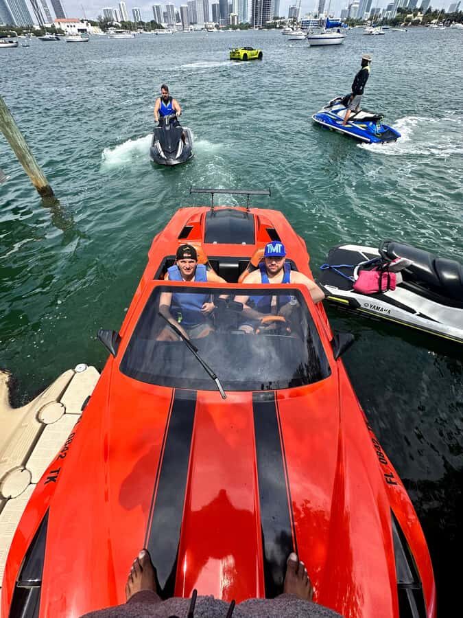 Miami: Guided JetCar Experience - The Realities of the Experience
